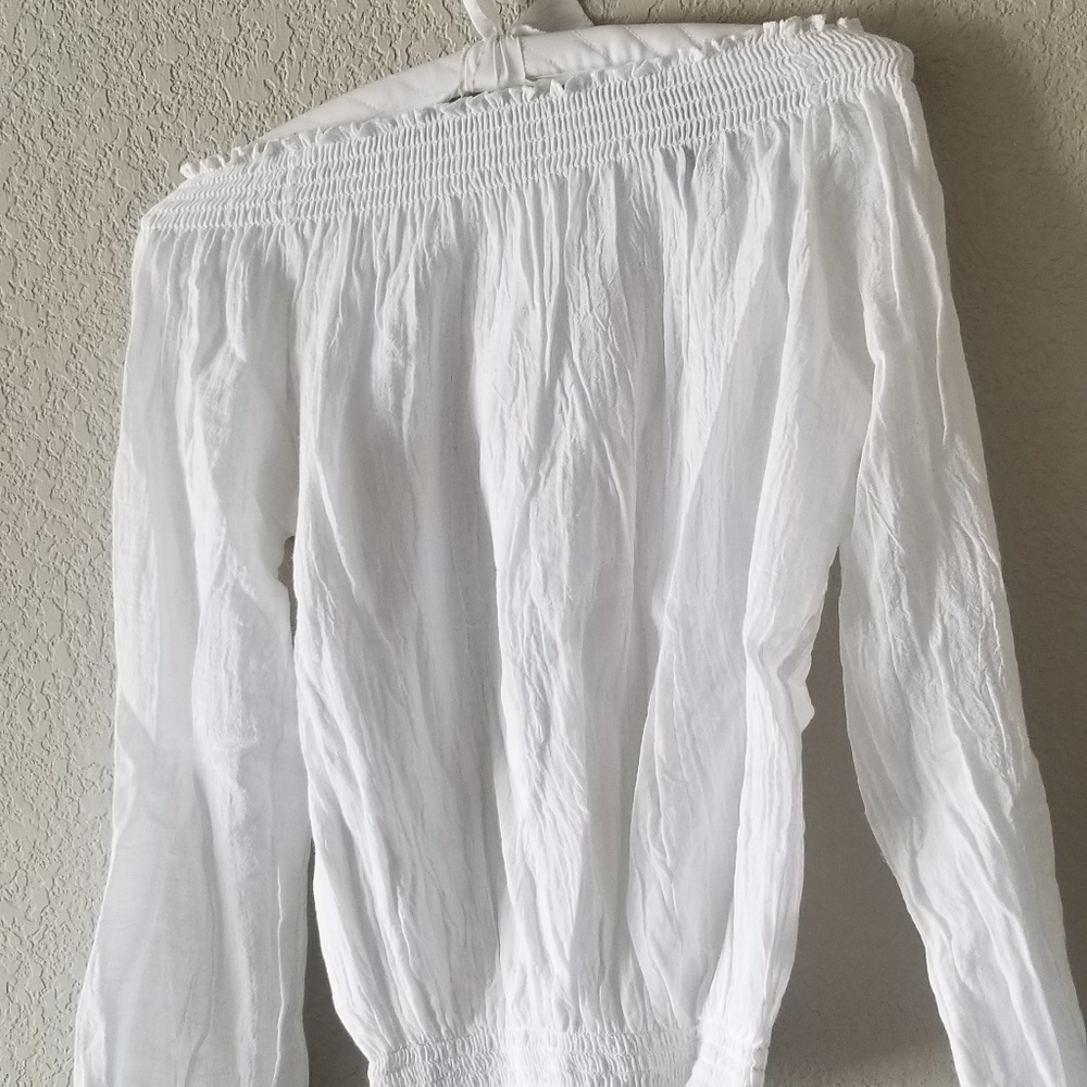 Off The Shoulder Shirt Blouse